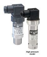  615-7500-1-1-8-8 Pressure Transducer, 0 psig to 7500 psig, 0.25% Accuracy (BFSL), 4 mA to 20 mA Output, 1/2 NPT Male, Hirschmann
