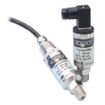  100-1500-1-1-2-7 --0 psig to 1500 psig, 0.5% Accuracy (BFSL), 4 mA to 20 mA Output, 1/4 NPT Male, Mini-Hirschmann Current output pressure transmitter