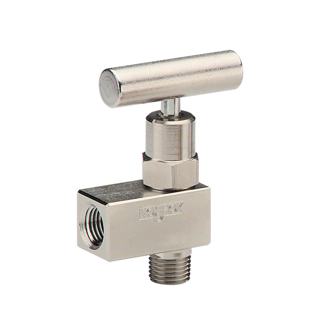 102-mfas_needle_48 101-MFAS-EM1 1/8 NPT, Male x Female, Angle, 316 SS, EPDM O-Ring, Hard Seat Mini Valve - Image 1