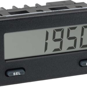  1950V-1-1/6 Compact Smart System Indicator, Voltage Input, Back Lit Display, Single Relay Card, RS232 Card