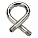  2225 1/4m npt Steam Syphon 90 Degree Style Welded 316SS