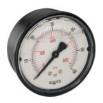  25-910-1000-psi/kPa 1/4 NPT Back Conn 2.5 ABS Case Filled Gauge-1000-psi/kPa