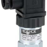  300H-3-2-300/3600-8 Mechanical Pressure Switch, 1 SPDT Switch, 1/4 NPT Male Conn, 300 psig to 3600 psig Adjustment, Hirschmann