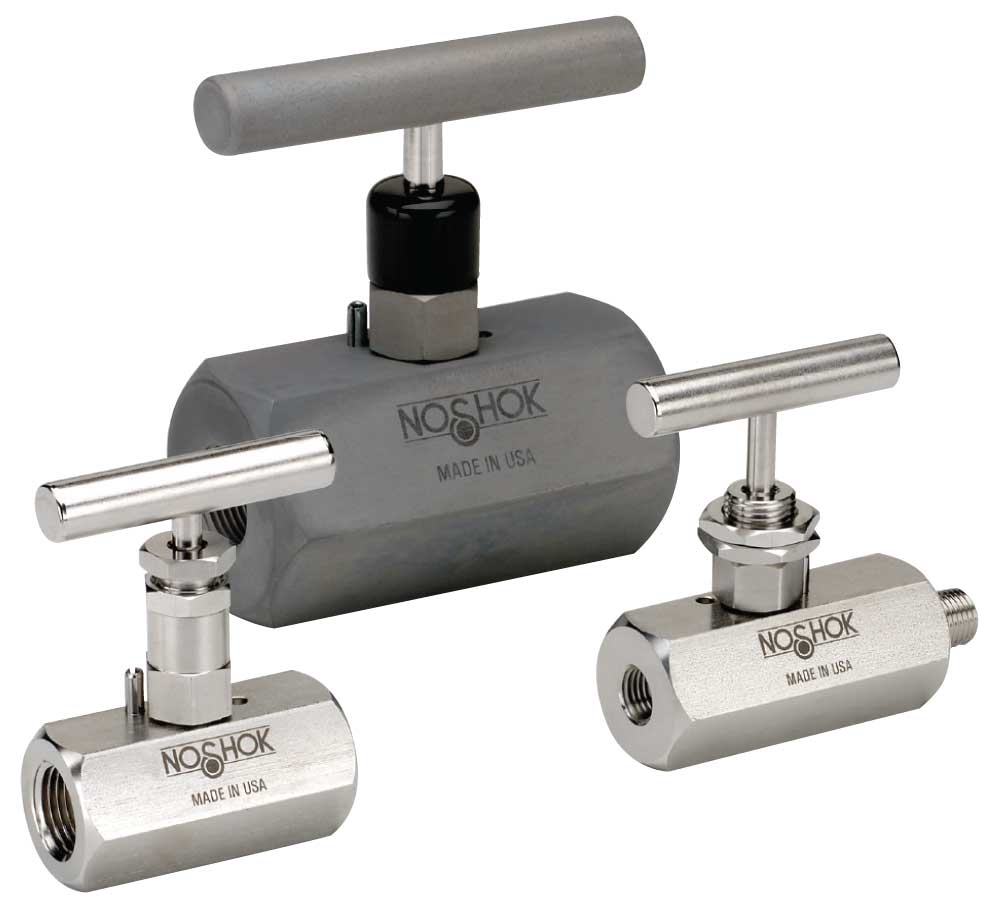400-series-hardseat-large 404-MFC-P1-T1 1/2 NPT, Male x Female, Steel, PTFE Packing, Non-Rotating Tip 316 SS, Hard Seat Needle Valve - Image 1