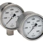  60-502-30000-psi 9/16-18 UNF Female Bottom Conn 6.0 Extreme High Liquid Filled Pressure Gauge