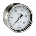  40-410-1000-psi-1/4 NPT Back Conn 4 DRY Stainless Steel DRY Pressure Gauge