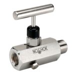  604-MFS 1/2" NPT Male - Female Hard Seat 316SS Block & Bleed Valve