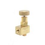  101-MFAB 1/8 NPT, Male x Female, Angle, Brass, Hard Seat Mini Valve