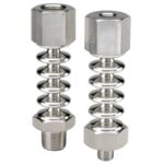  1/2" NPT x 1/2" NPT-ce Cooling-Element Stainless Steel Cooling Element