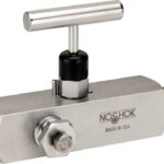  204-MFS-EM1-PM1 1/2 NPT, Male x Female, 316 SS, EPDM O-Ring, Panel Mount, Hard Seat Multiport Valve