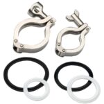  CR-16 2 Clamp Ring Sanitary Clamps and Gaskets