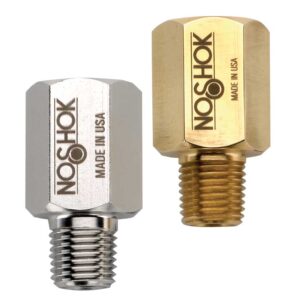  5125-B 1/4 NPT Sintered Snubber 316SS, "B" Disc Installed